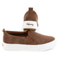 Suede Slip-On _ 136697 _ Brown