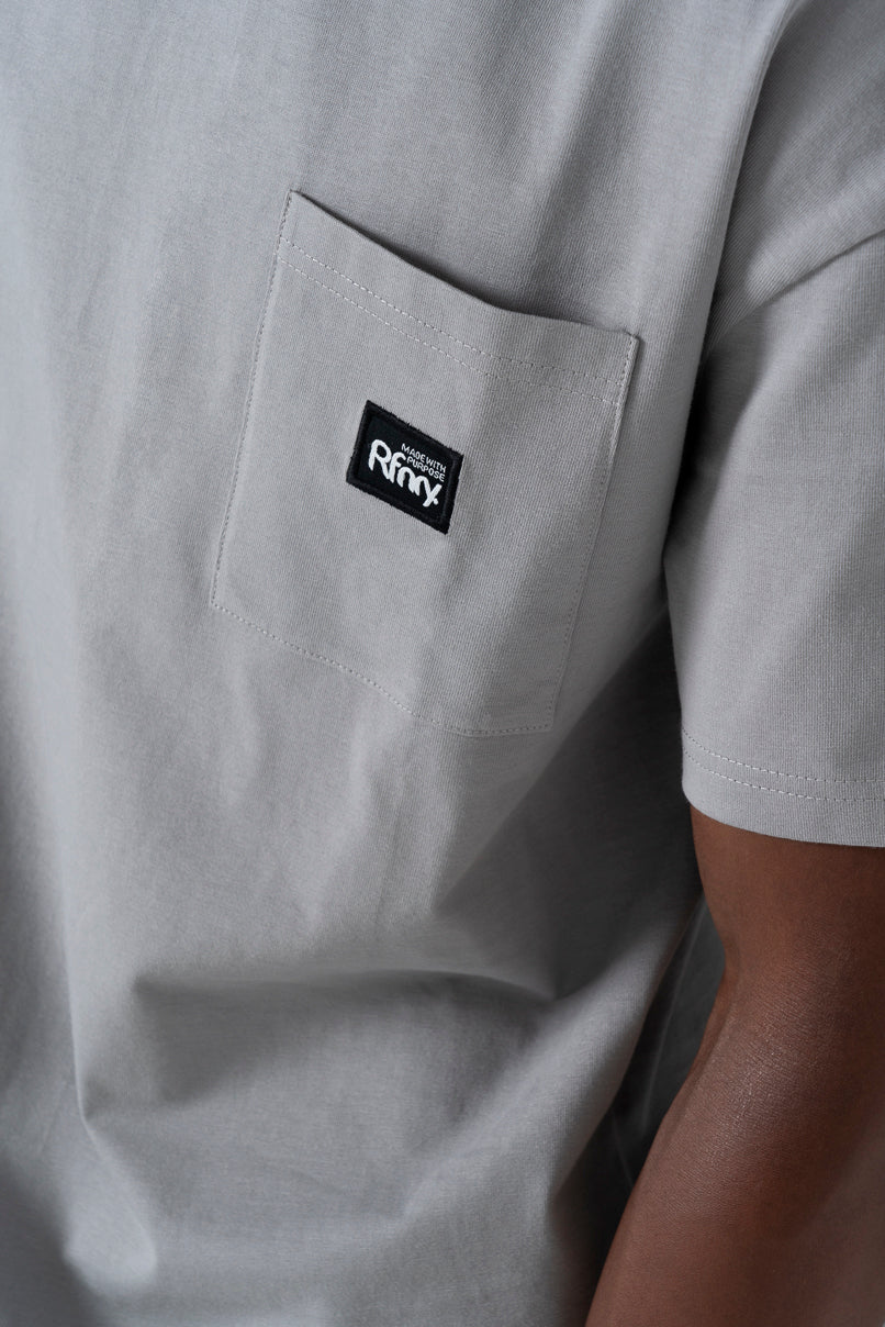 Pocket T-Shirt _ 158811 _ Grey
