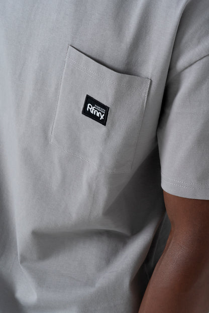 Pocket T-Shirt _ 158811 _ Grey