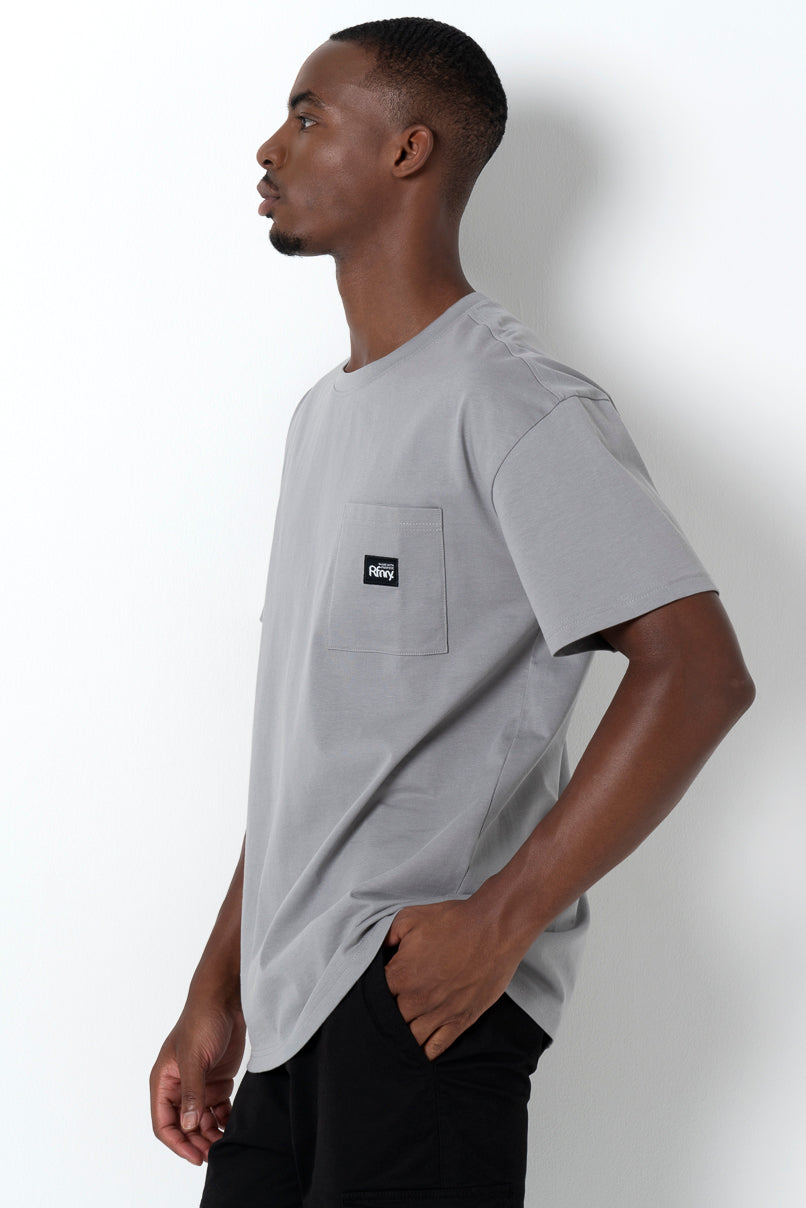 Pocket T-Shirt _ 158811 _ Grey