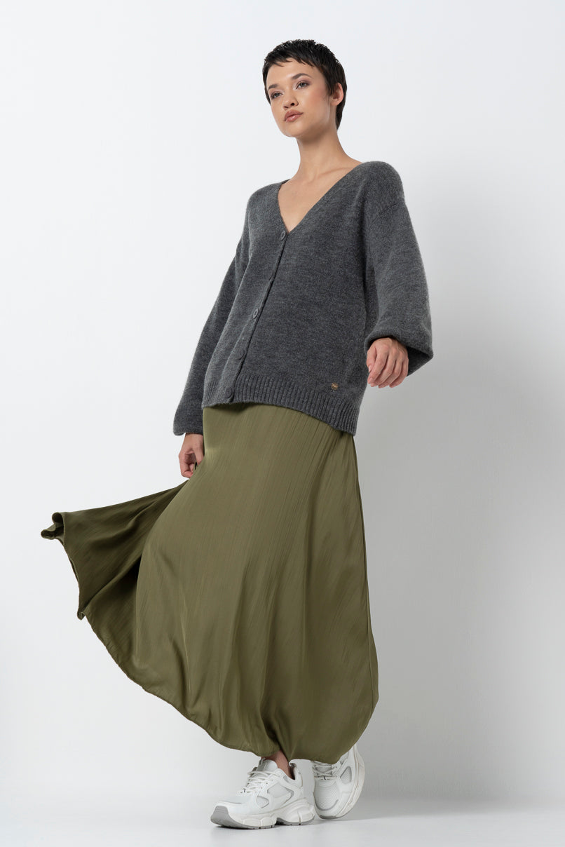 Cardigan _ 157529 _ Charcoal
