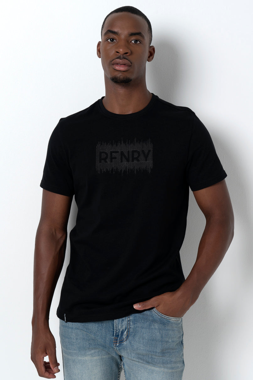 Monochrome Black T-Shirt _ 157640 _ Black