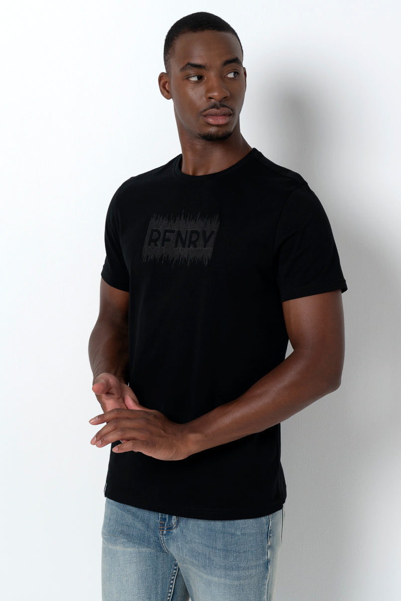 Monochrome Black T-Shirt _ 157640 _ Black