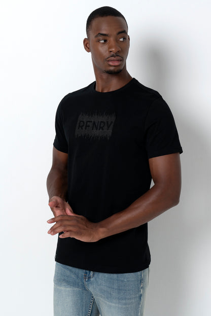 Monochrome Black T-Shirt _ 157640 _ Black