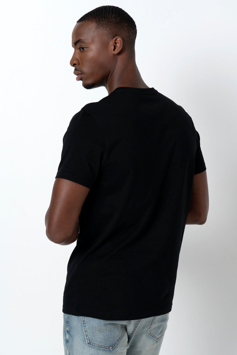 Monochrome Black T-Shirt _ 157640 _ Black