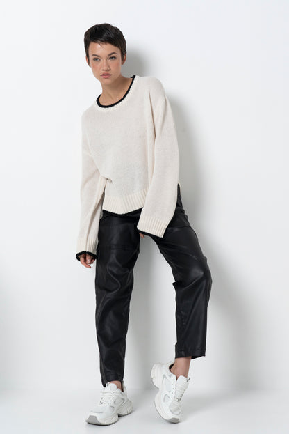 Knit Jumper _ 157539 _ Milk