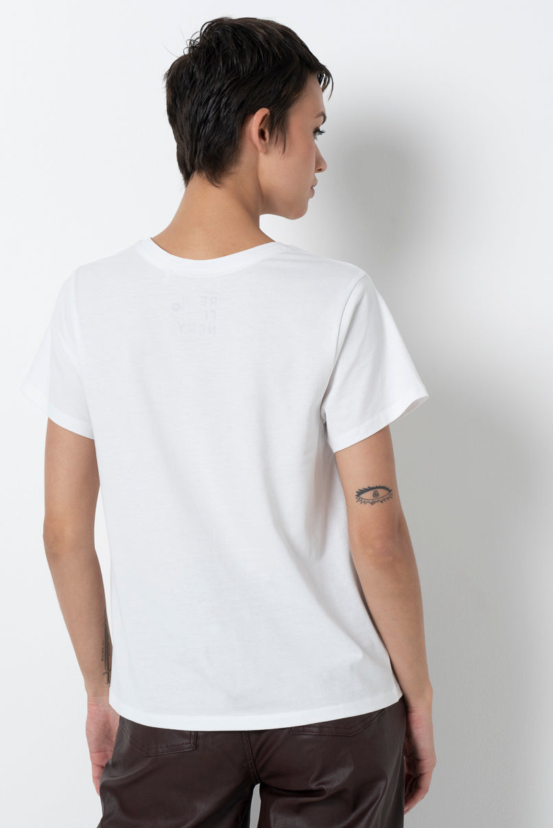 Statement T-Shirt _ 157811 _ Optic White