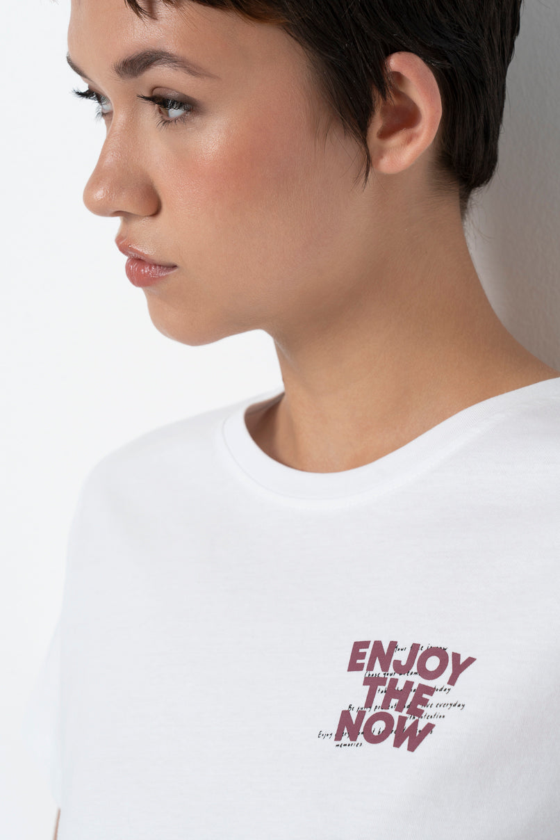 Statement T-Shirt _ 157811 _ Optic White