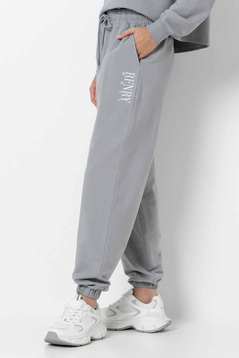 Relaxed Track Pants _ 157994 _ Grey