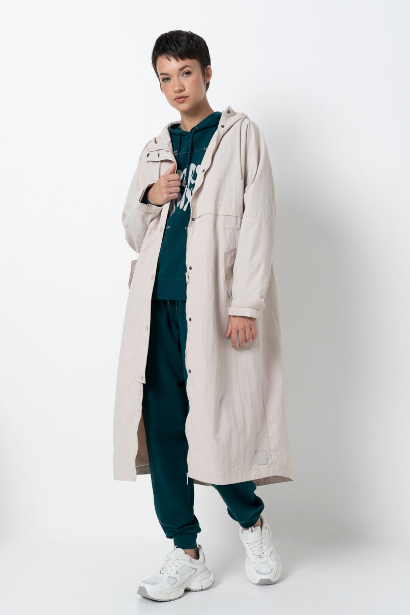 Anorak Rain Jacket _ 157743 _ Stone