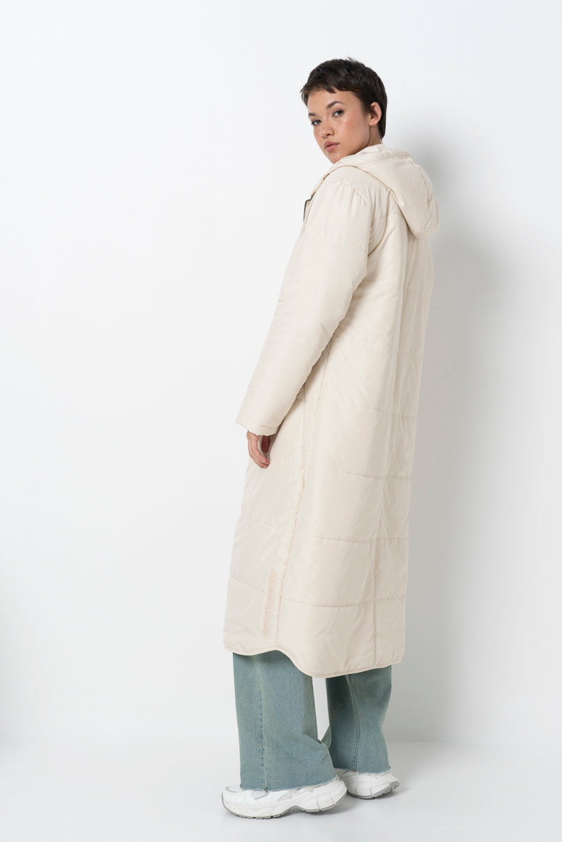 Long Puffer Jacket _ 157795 _ Milk