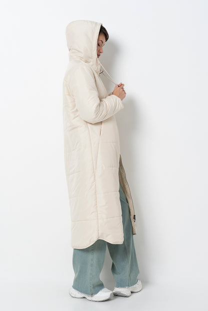 Long Puffer Jacket _ 157795 _ Milk