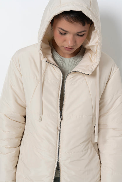Long Puffer Jacket _ 157795 _ Milk