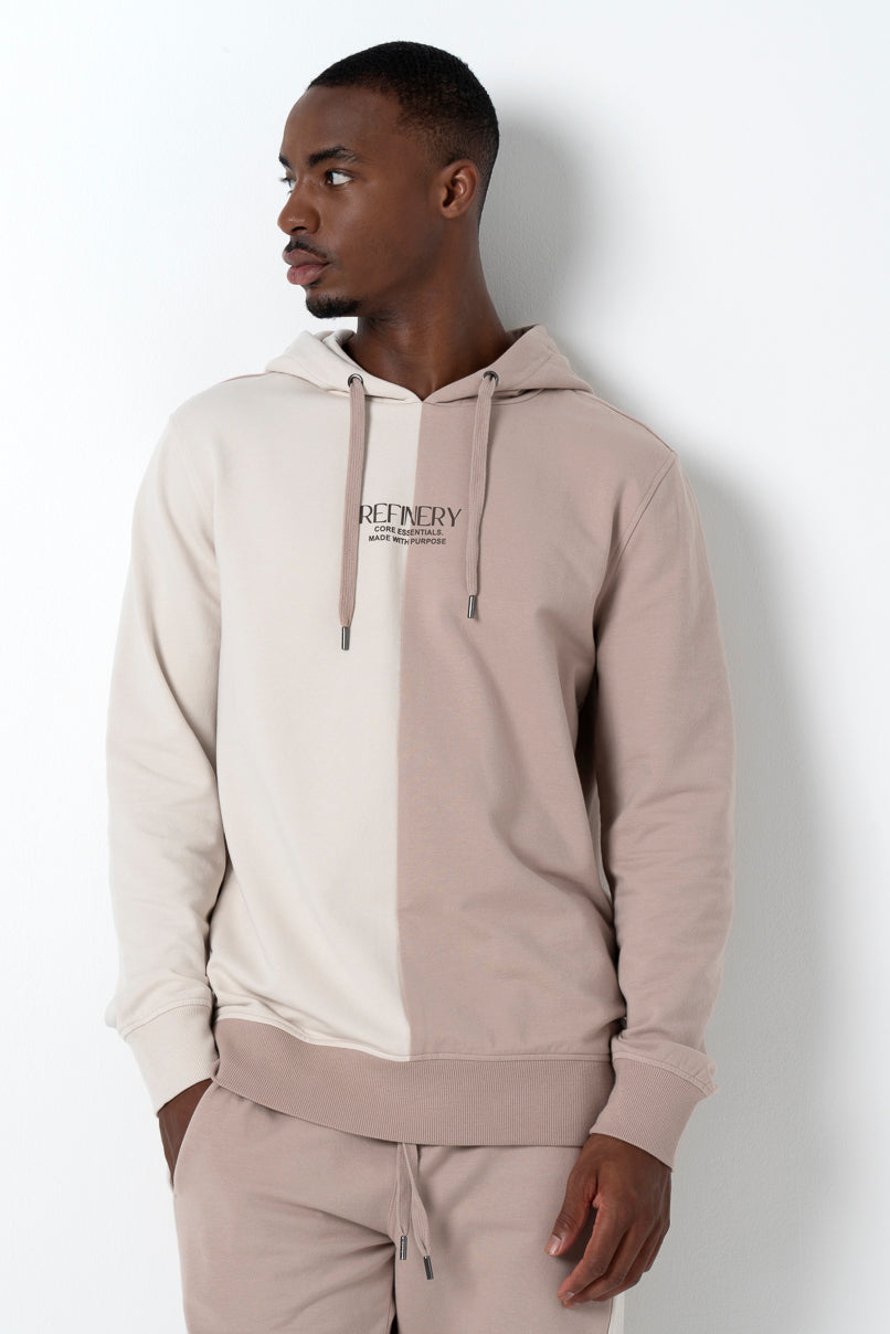Tonal Hoodie _ 158350 _ Biscuit