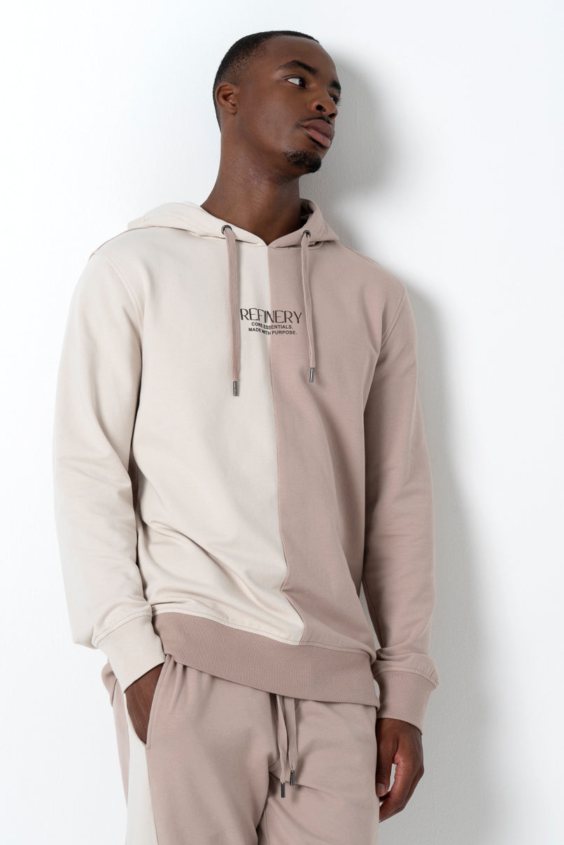 Tonal Hoodie _ 158350 _ Biscuit