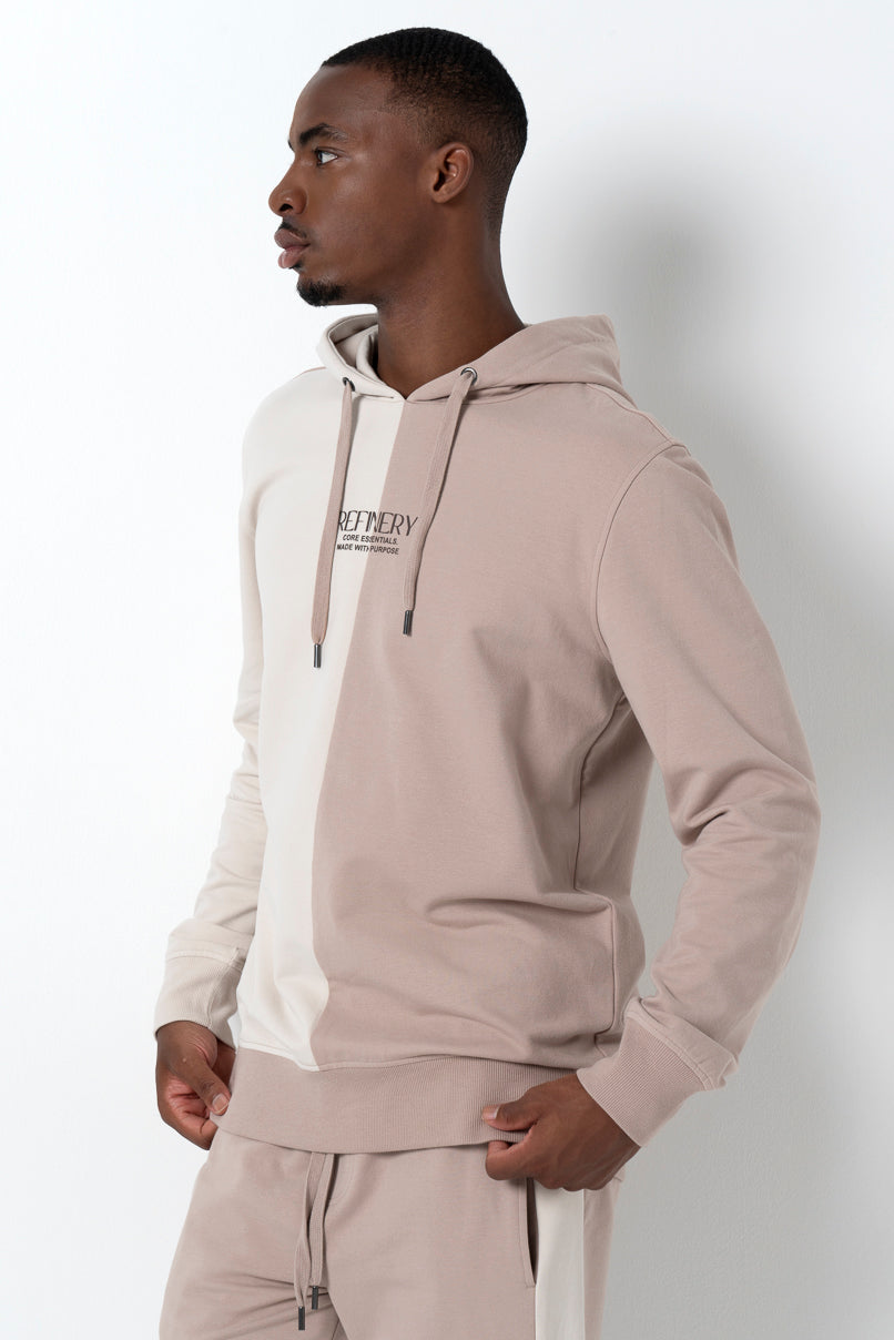 Tonal Hoodie _ 158350 _ Biscuit