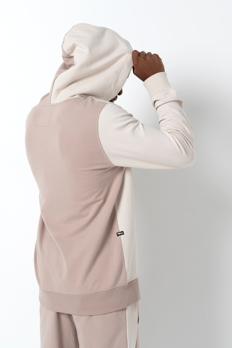 Tonal Hoodie _ 158350 _ Biscuit