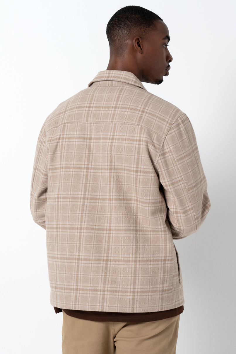 Check Natural Jacket _ 157555 _ Natural