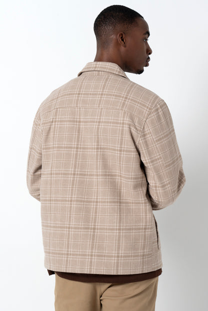 Check Natural Jacket _ 157555 _ Natural