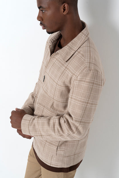 Check Natural Jacket _ 157555 _ Natural
