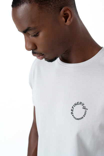 Branded T-Shirt _ 158597 _ Light Grey
