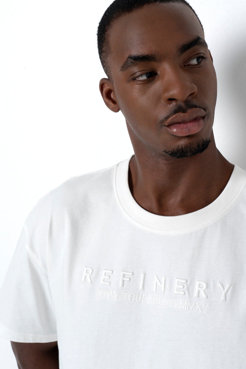 Embroidery T-Shirt _ 158812 _ Off White