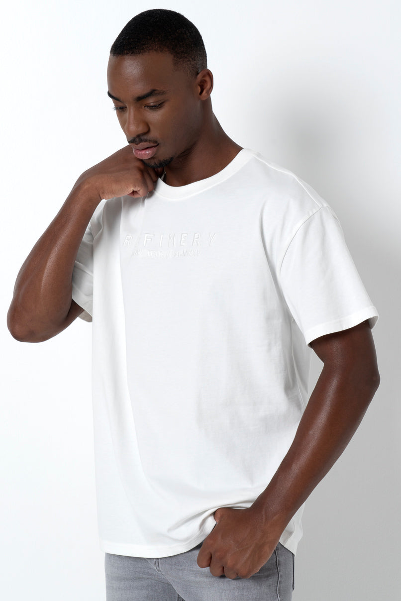 Embroidery T-Shirt _ 158812 _ Off White