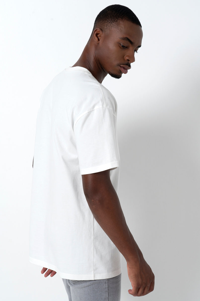 Embroidery T-Shirt _ 158812 _ Off White