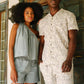 Linen Shorts _ 142867 _ Green