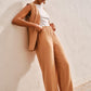 Longer Length Waistcoat _ 141225 _ Tan