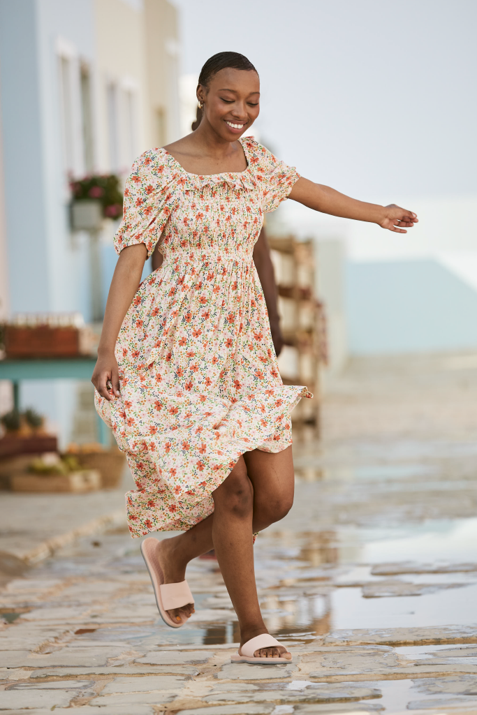 Summer Dress Sale READ DESCRIPTION Peri Rose Dress Lilac Petals Floral Summer  Dresses Annah Stretton