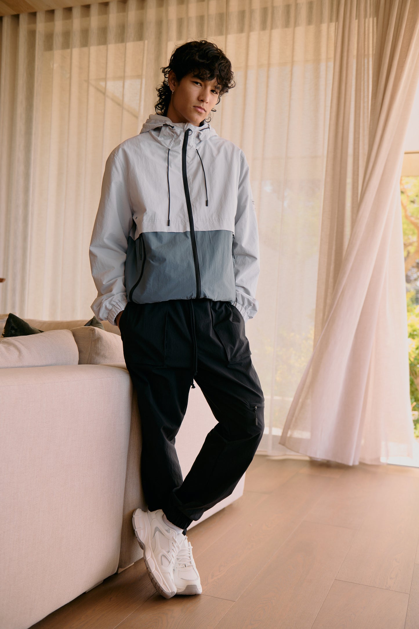 Tonal Grey Jacket _ 157971 _ Light Grey