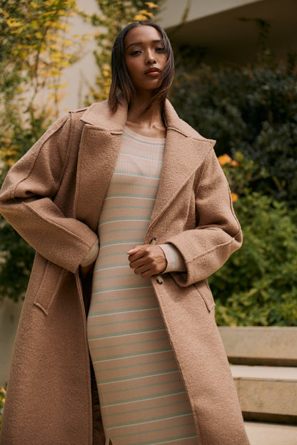 Borg Coat _ 157798 _ Stone