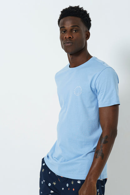 Branded T-Shirt - Blue