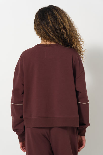 Drop Shoulder Sweat Top