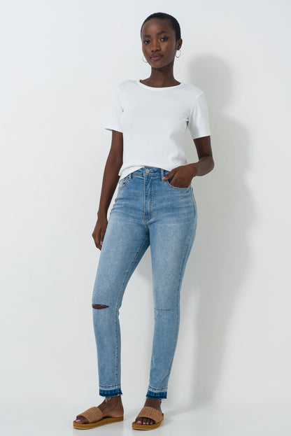 Rf05 High Rise Skinny Jeans