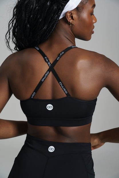 Branded Strap Bralette