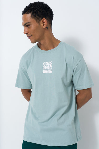 Oversized Back Graphic T-Shirt