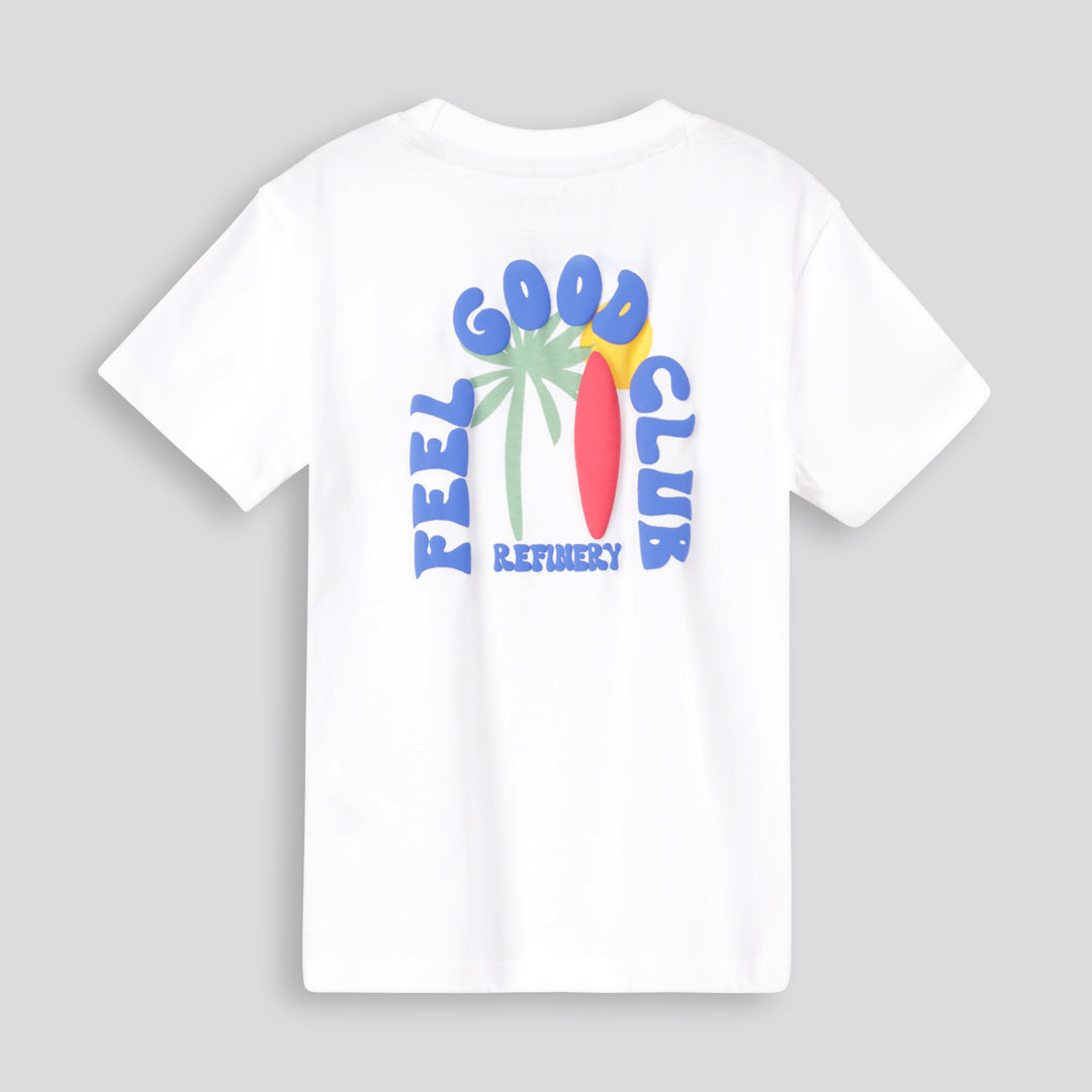 Boys Graphic Tee - Optic White