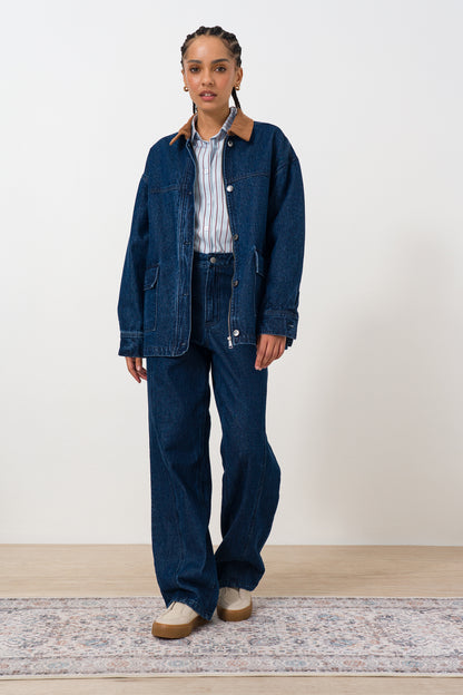 Dark Wash Denim Jacket