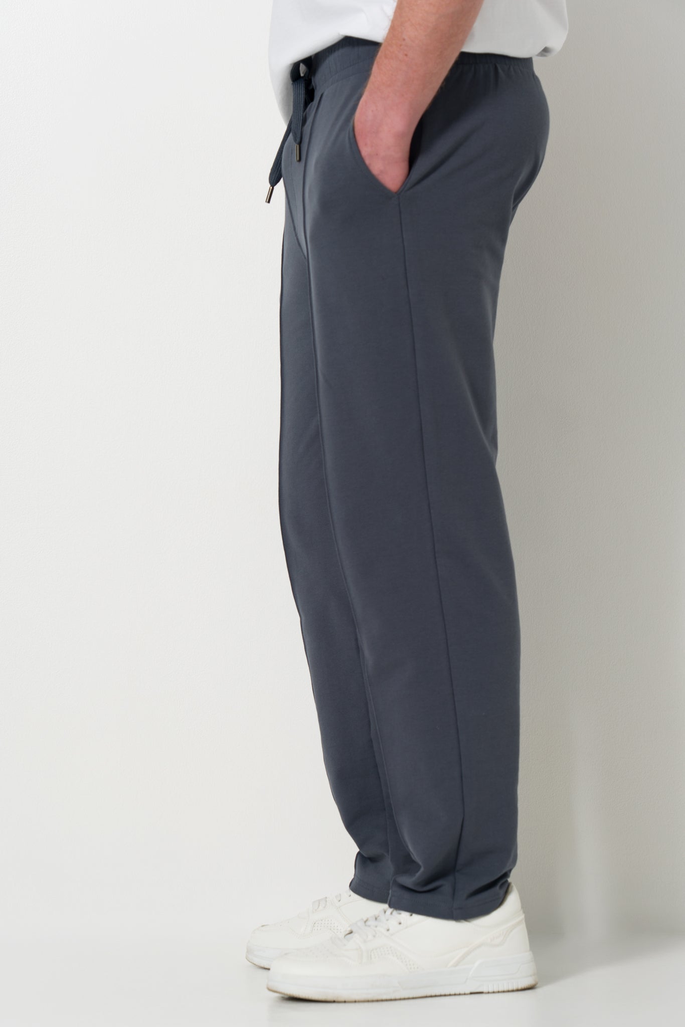 Cuffless Track Pants