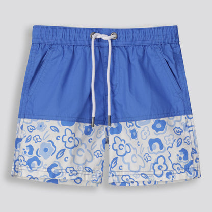 Boys Pool Shorts - Cobalt