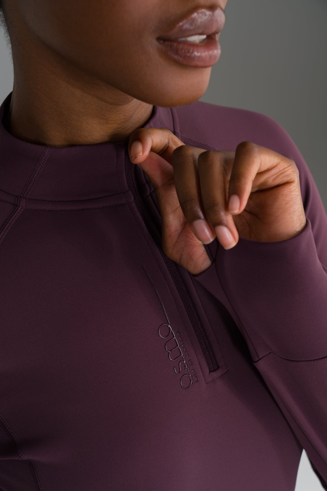 Active Quarter-Zip Top