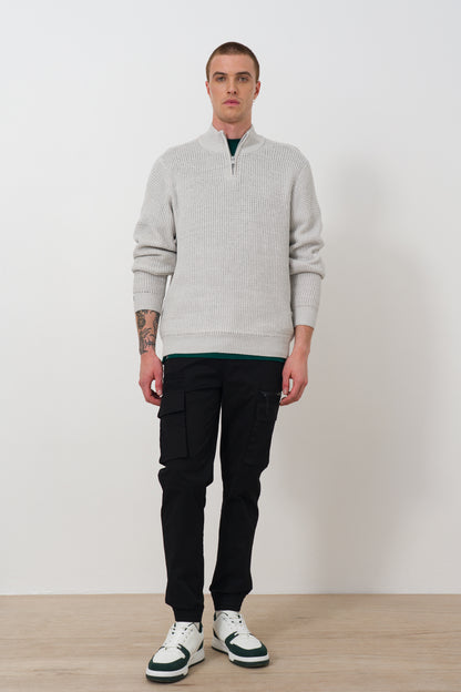 Split Collar Jumper