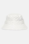 Flower Burnout Bucket Hat