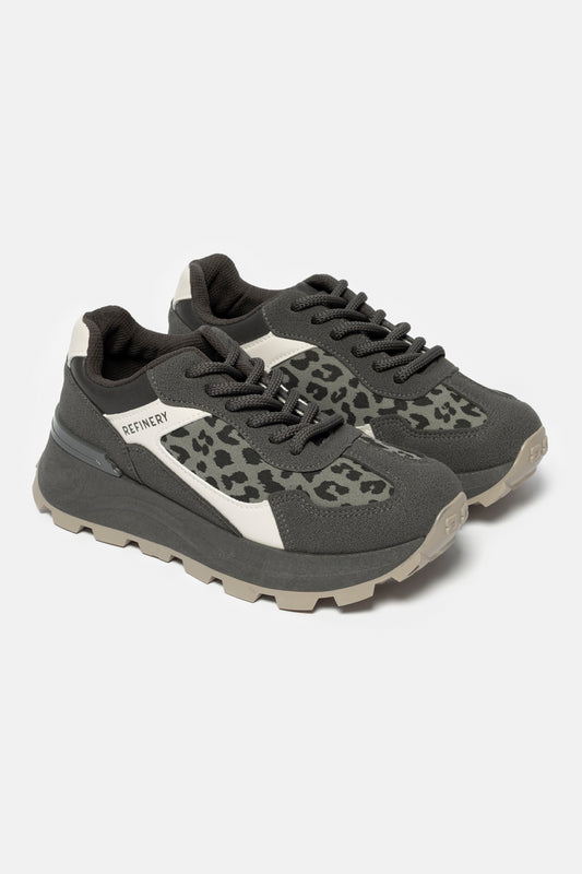Animal Detail Chunky Sneaker