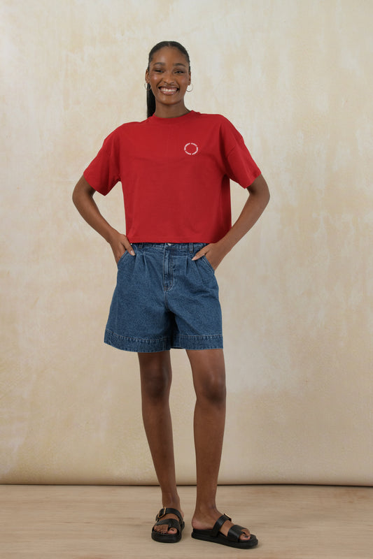 Boxy Branded T-Shirt
