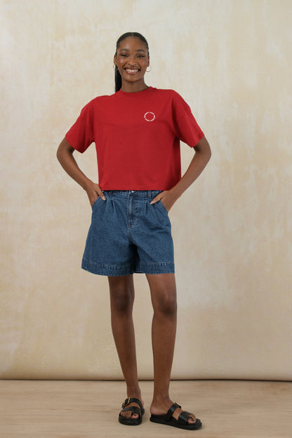 Boxy Branded T-Shirt