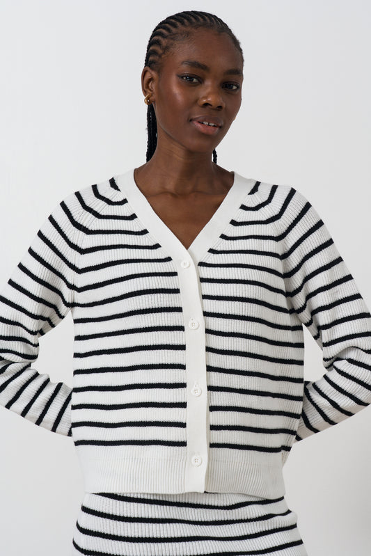 Stripe Cardigan