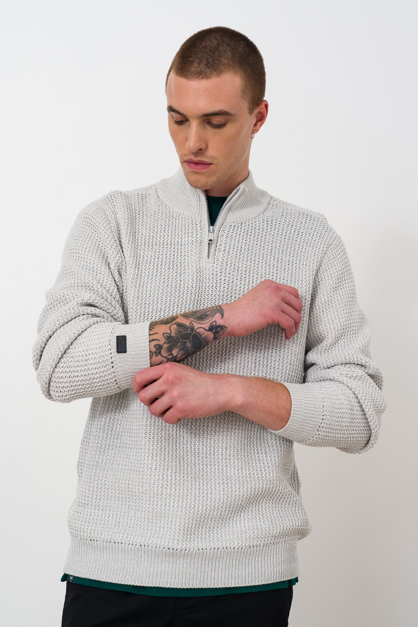 Split Collar Jumper